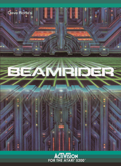 Beamrider box art for Atari 5200
